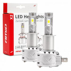 LED žiarovky hlavného svietenia H3 X2 Series AMiO (+canbus)