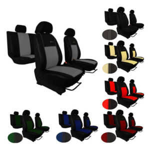 Poťahy pre IVECO DAILY 2+1+4 VI (od 2014) Exclusive Leather (koža)