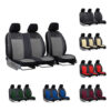 Poťahy pre PEUGEOT BOXER 2+1 III (od 2014) Exclusive Leather (koža)