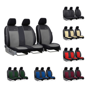 Poťahy pre VOLKSWAGEN CRAFTER 2+1 (2017) Exclusive Leather (koža)