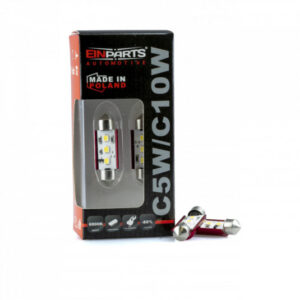 Led žiarovka c10W 39mm 3SMD 2835 samsung LED canbus