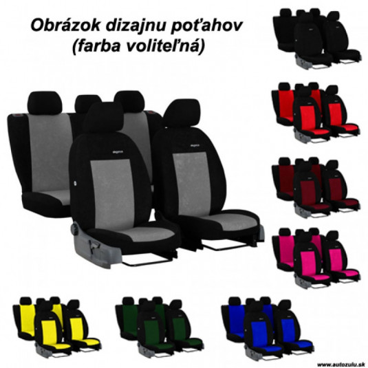 Poťahy pre FORD TOURNEO CONNECT I (2005-2013) Elegance (velour-velour) – Obrázok 2