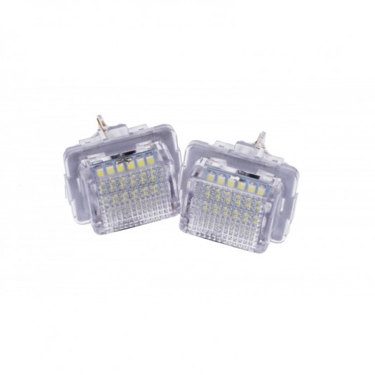 Led osvetlenie ŠPZ MERCEDES-BENZ S-CLASS Coupe (C216) (2006-2013) EP11 - Image 2