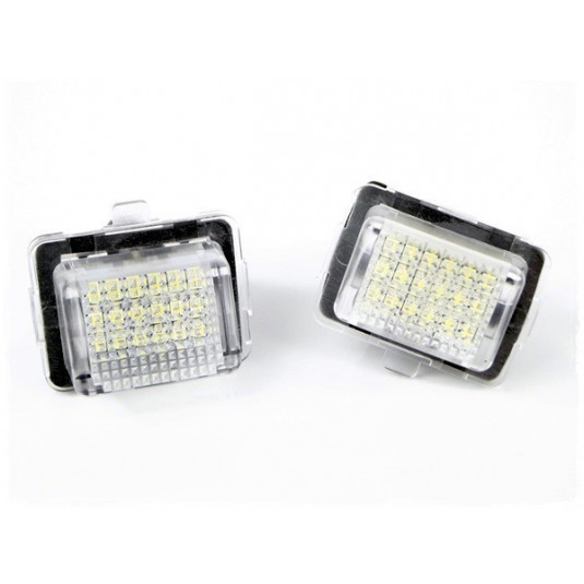 Led osvetlenie ŠPZ MERCEDES-BENZ S-CLASS Coupe (C216) (2006-2013) EP38 - Image 2