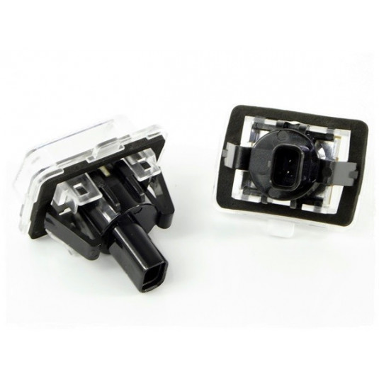 Led osvetlenie ŠPZ MERCEDES-BENZ S-CLASS Coupe (C216) (2006-2013) EP38 - Image 3